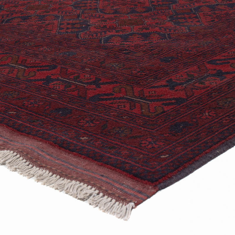 Afghan Rug - Kunduz - 295 x 193 cm - red
