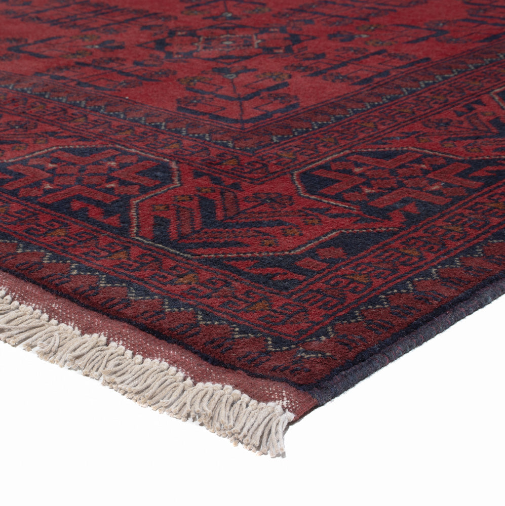 Afghan Rug - Kunduz - 292 x 202 cm - red