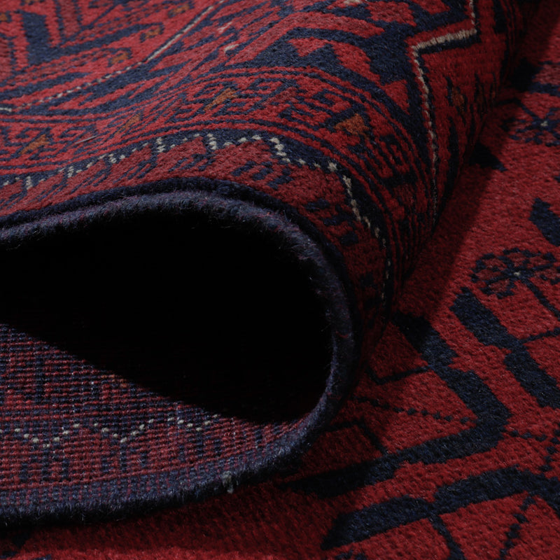 Afghan Rug - Kunduz - 292 x 202 cm - red