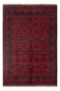 Afghan Rug - Kunduz - 296 x 205 cm - red