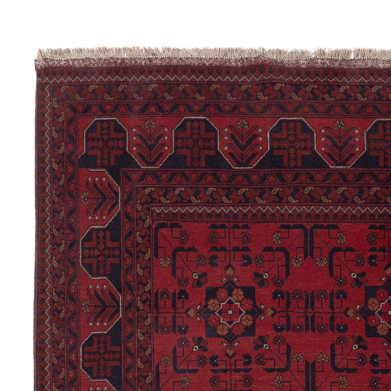 Afghan Rug - Kunduz - 296 x 205 cm - red