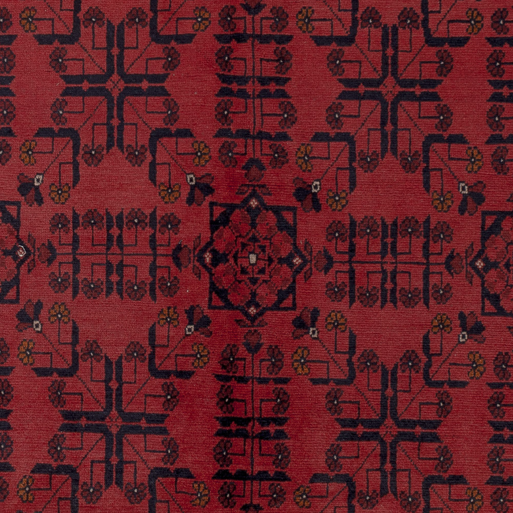 Afghan Rug - Kunduz - 291 x 205 cm - red