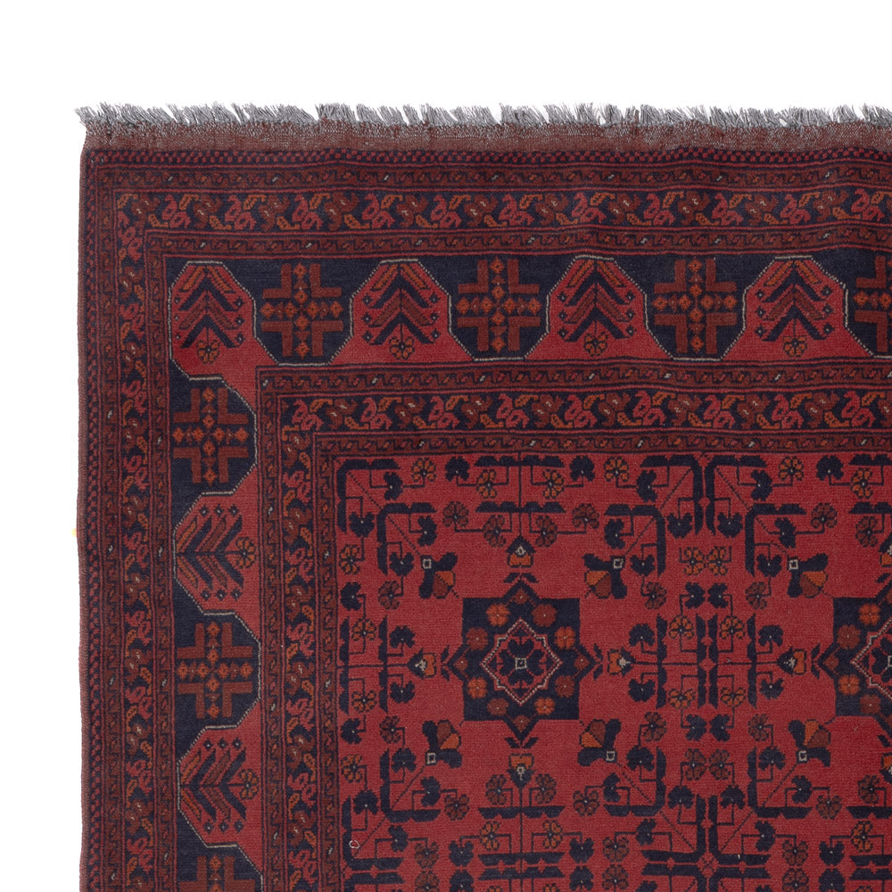 Afghan Rug - Kunduz - 294 x 207 cm - red