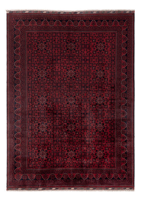 Afghan Rug - Kunduz - 276 x 199 cm - red