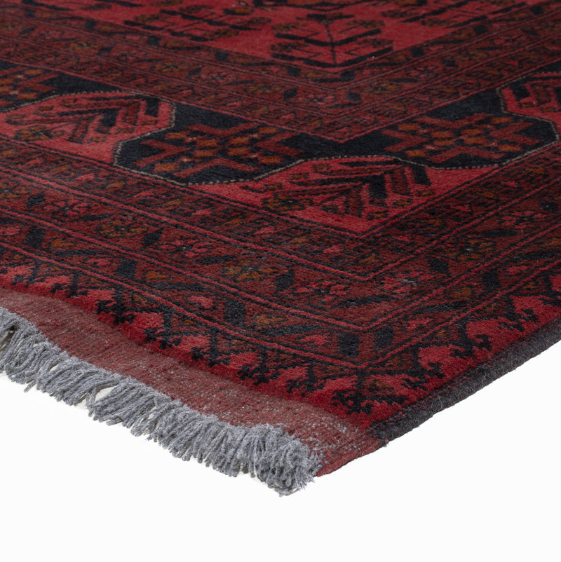 Afghan Rug - Kunduz - 292 x 196 cm - red