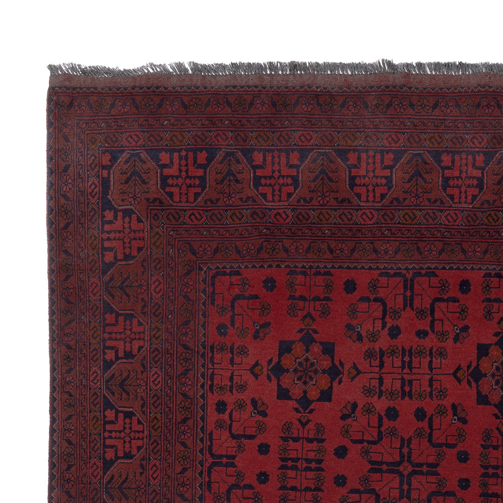 Afghan Rug - Kunduz - 298 x 199 cm - red