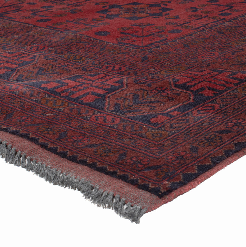 Afghan Rug - Kunduz - 298 x 199 cm - red