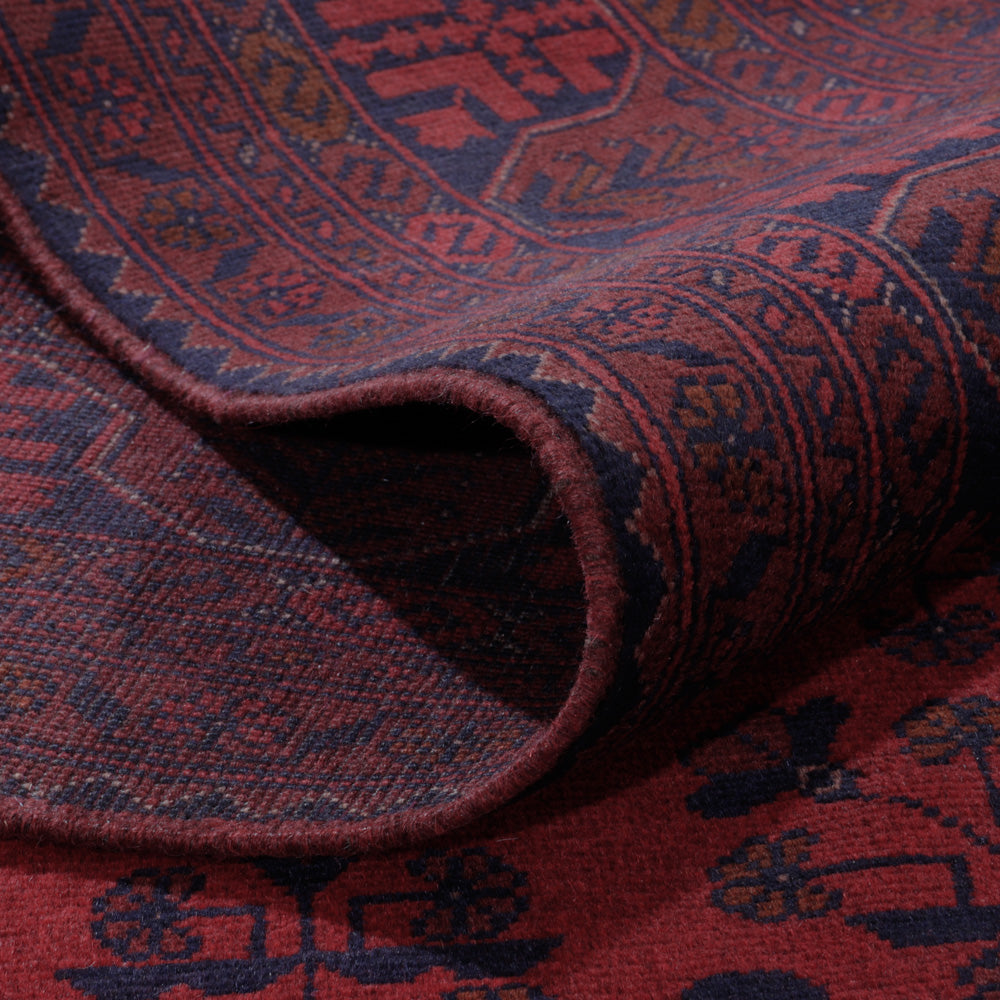 Afghan Rug - Kunduz - 298 x 199 cm - red