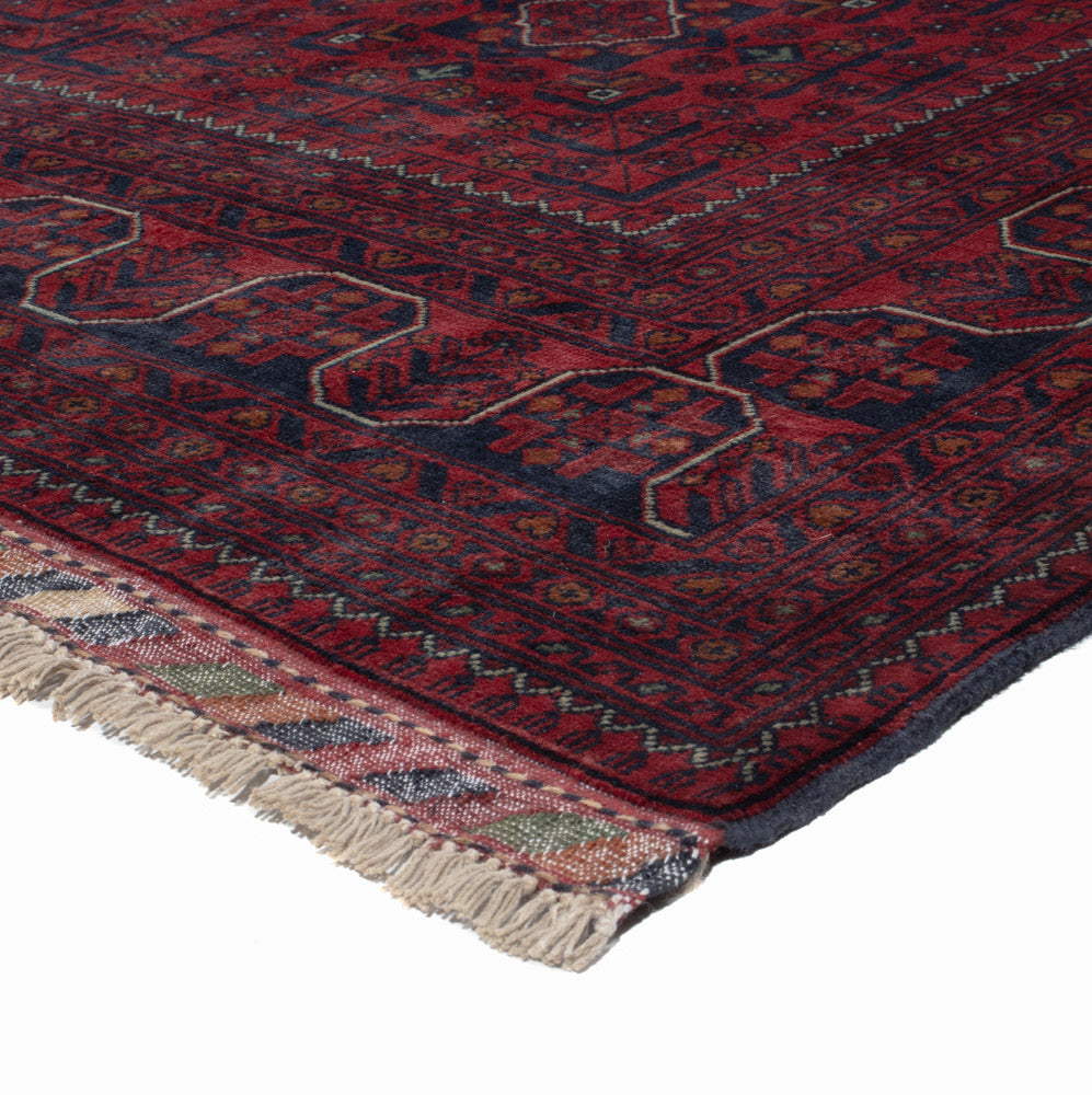 Afghan Rug - Kunduz - 304 x 198 cm - red