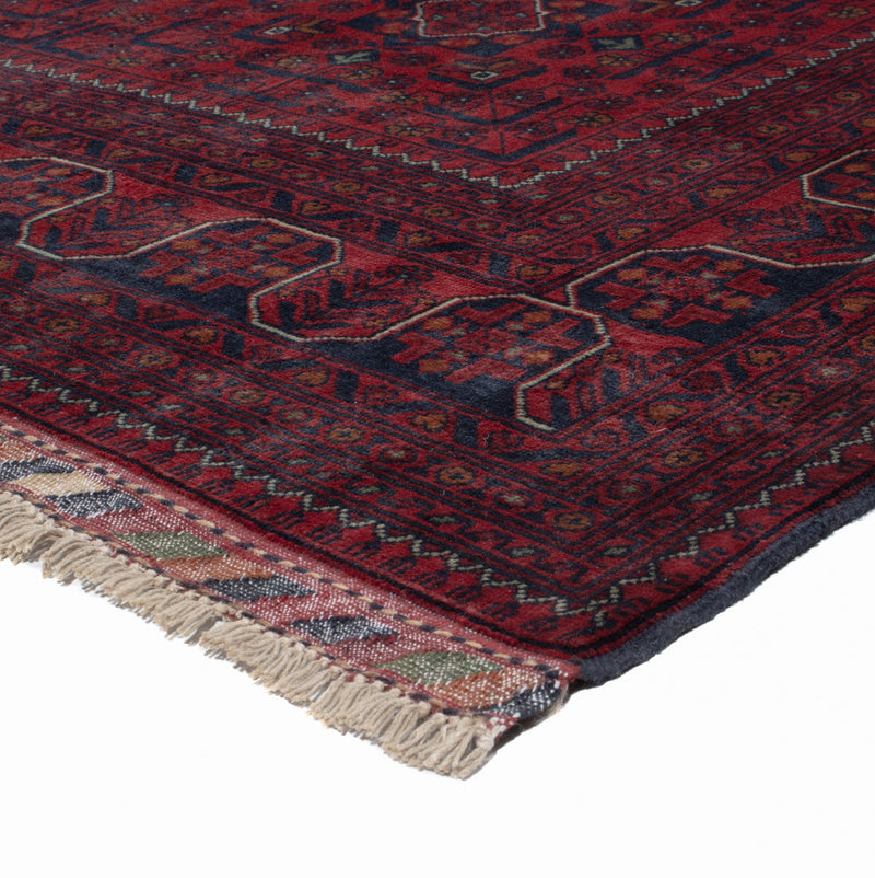 Afghan Rug - Kunduz - 304 x 198 cm - red