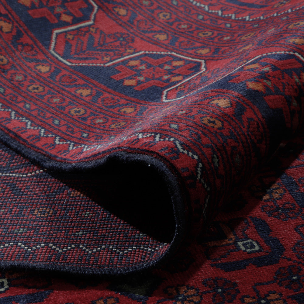 Afghan Rug - Kunduz - 304 x 198 cm - red