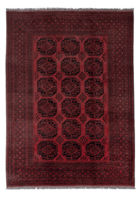 Afghan Rug - Filpa - 290 x 207 cm - red