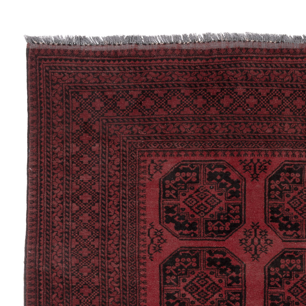 Afghan Rug - Filpa - 290 x 207 cm - red