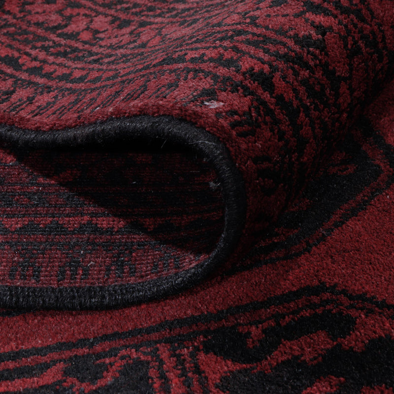 Afghan Rug - Filpa - 290 x 207 cm - red