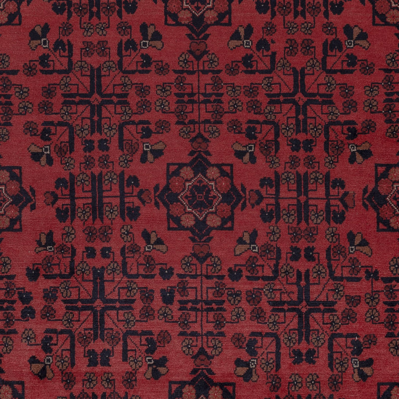 Afghan Rug - Kunduz - 295 x 201 cm - red
