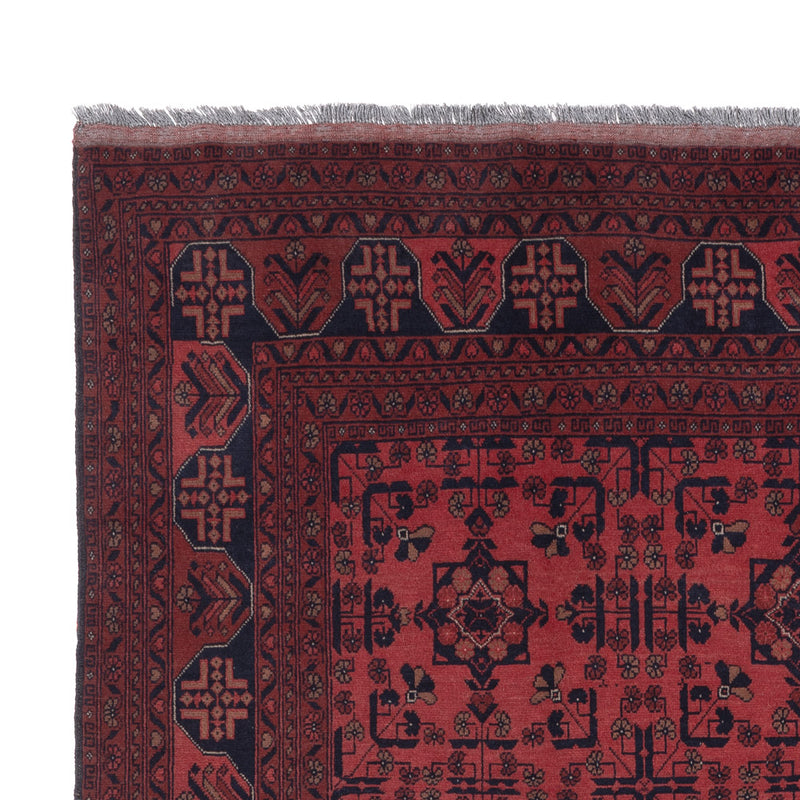 Afghan Rug - Kunduz - 295 x 201 cm - red