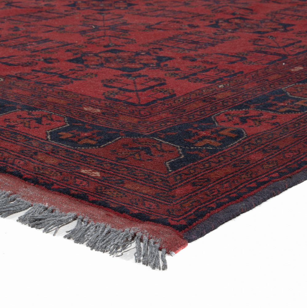 Afghan Rug - Kunduz - 286 x 199 cm - red