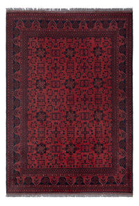 Afghan Rug - Kunduz - 285 x 199 cm - red