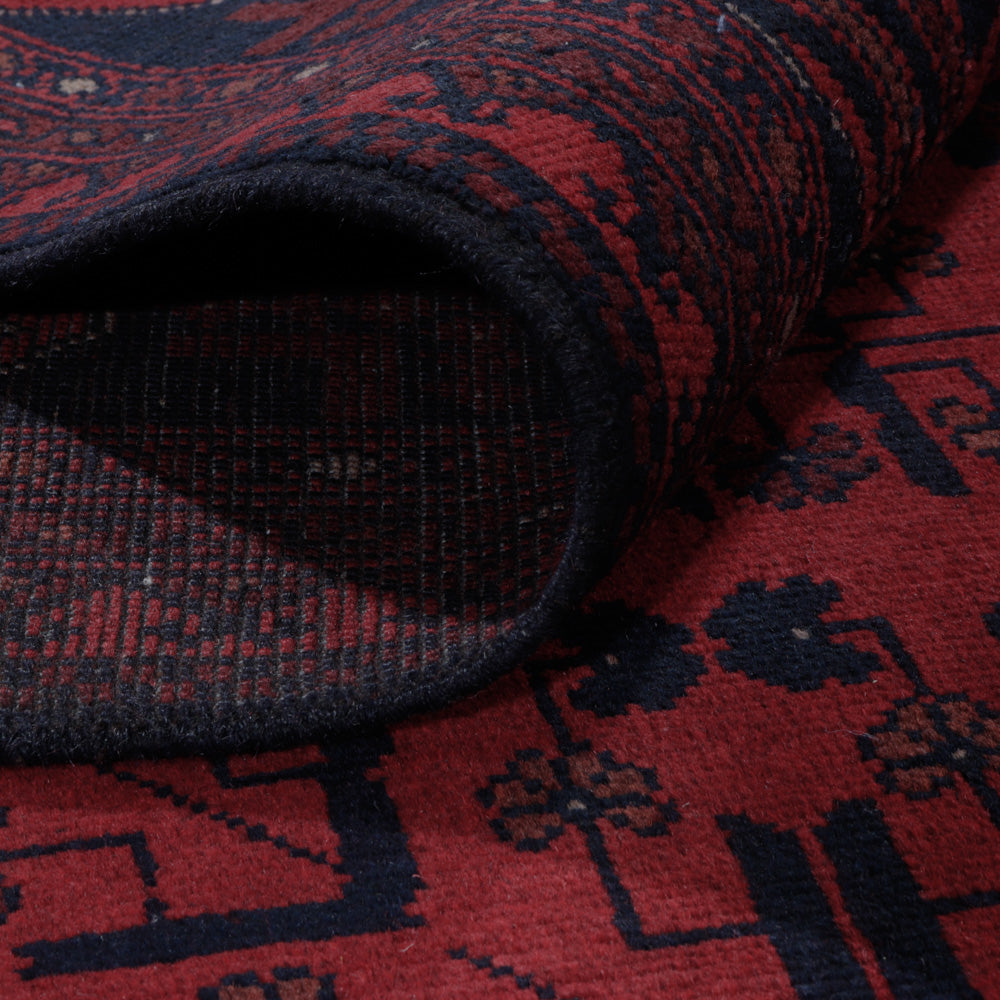 Afghan Rug - Kunduz - 285 x 199 cm - red