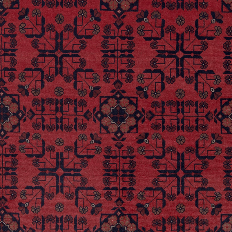 Afghan Rug - Kunduz - 288 x 201 cm - red