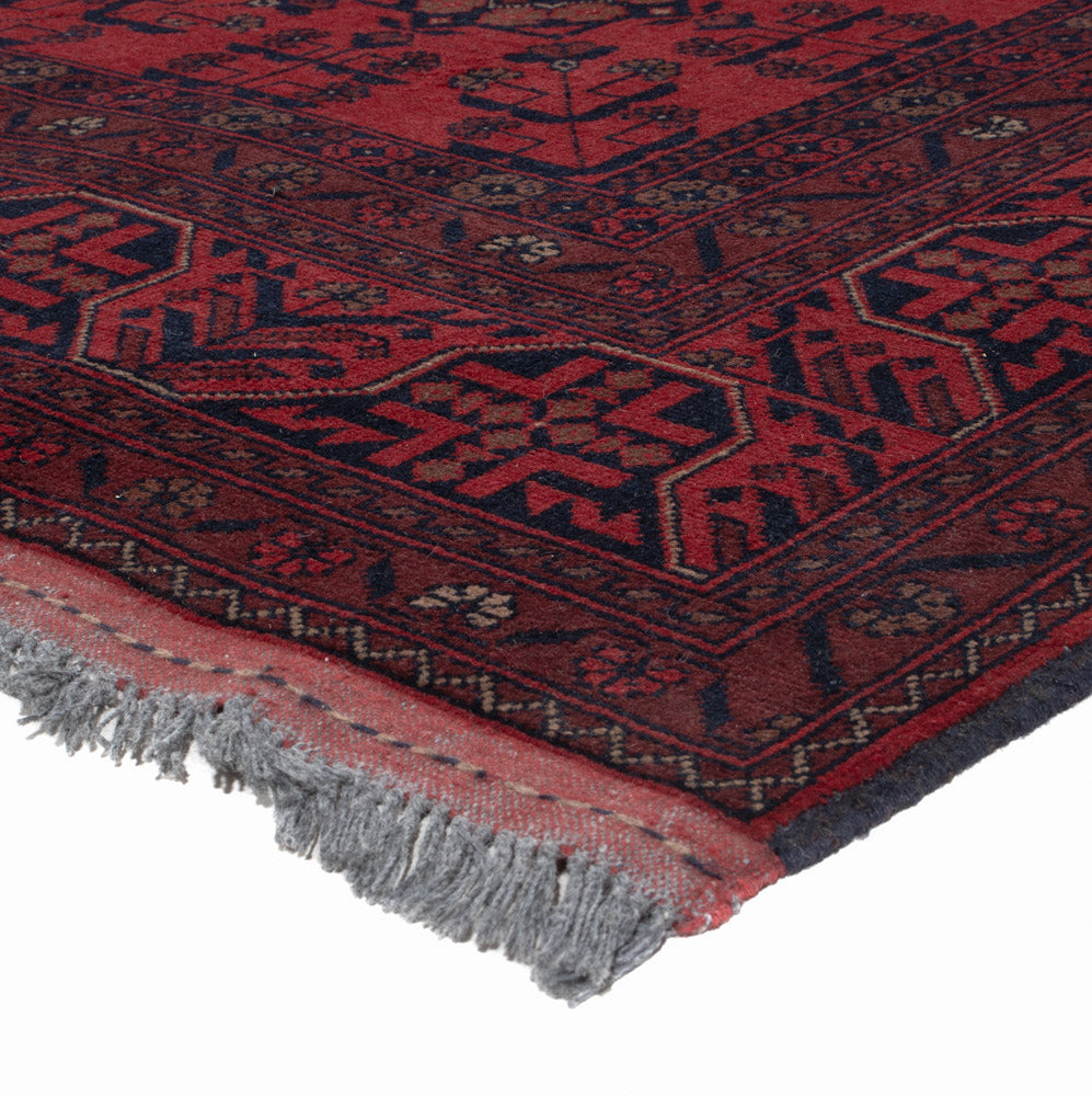Afghan Rug - Kunduz - 288 x 201 cm - red