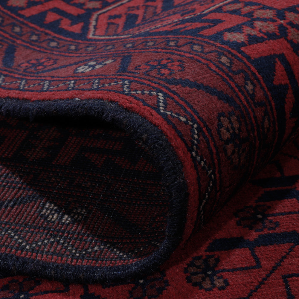 Afghan Rug - Kunduz - 288 x 201 cm - red