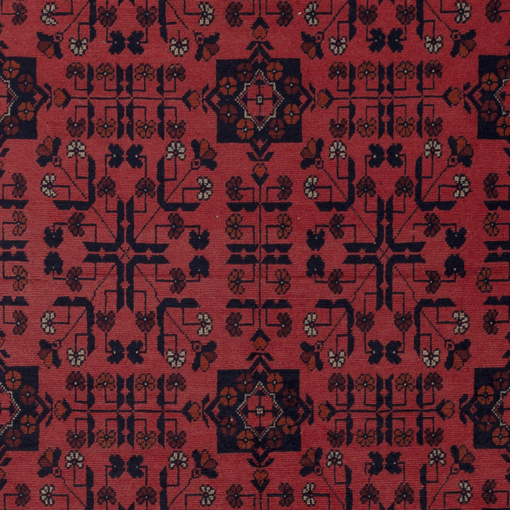 Afghan Rug - Kunduz - 286 x 201 cm - red