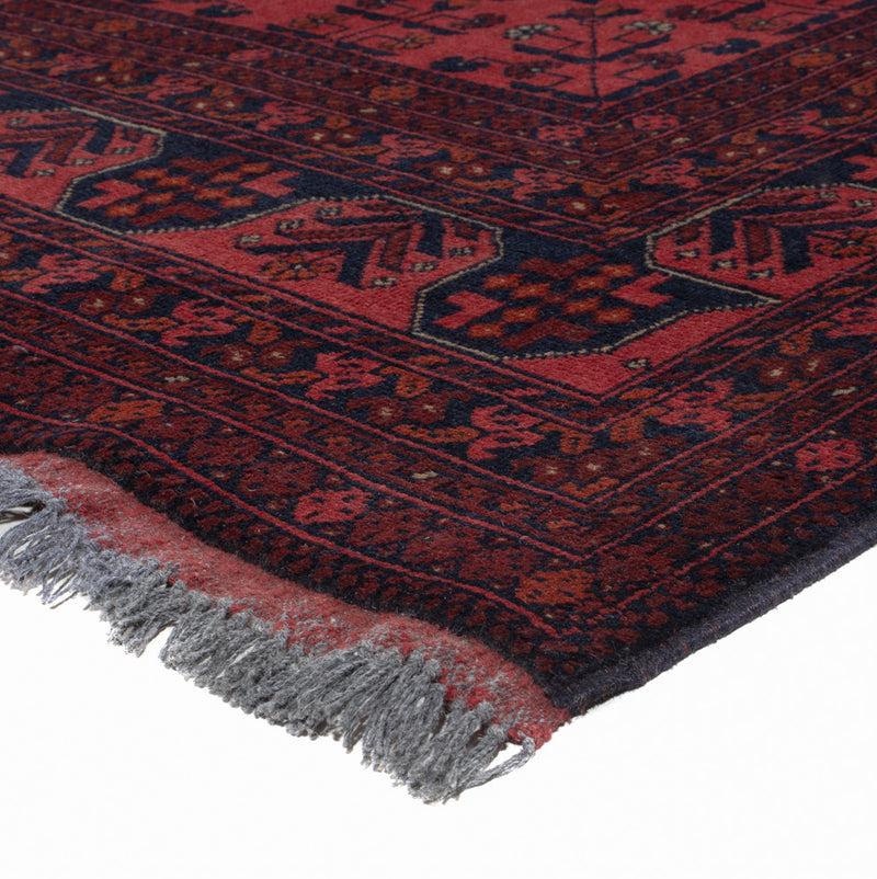 Afghan Rug - Kunduz - 286 x 201 cm - red