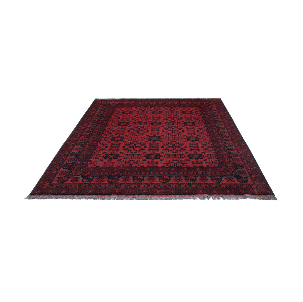 Afghan Rug - Kunduz - 286 x 201 cm - red