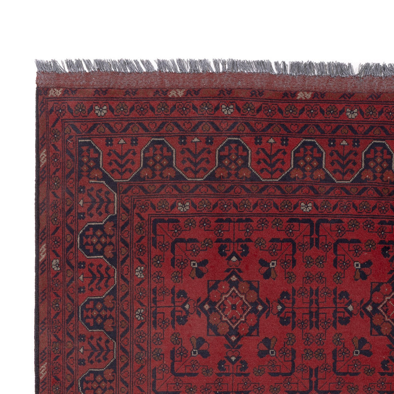 Afghan Rug - Kunduz - 292 x 187 cm - red