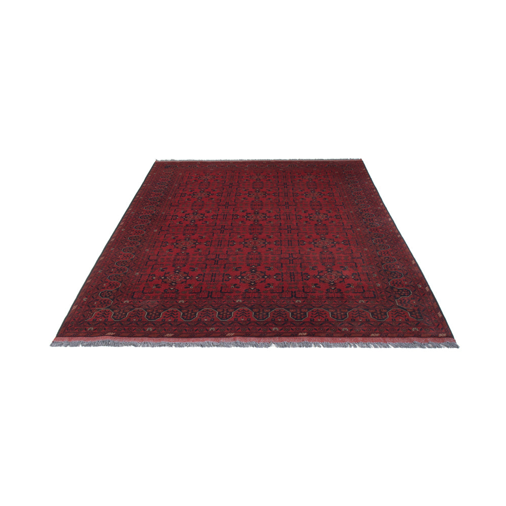 Afghan Rug - Kunduz - 292 x 187 cm - red