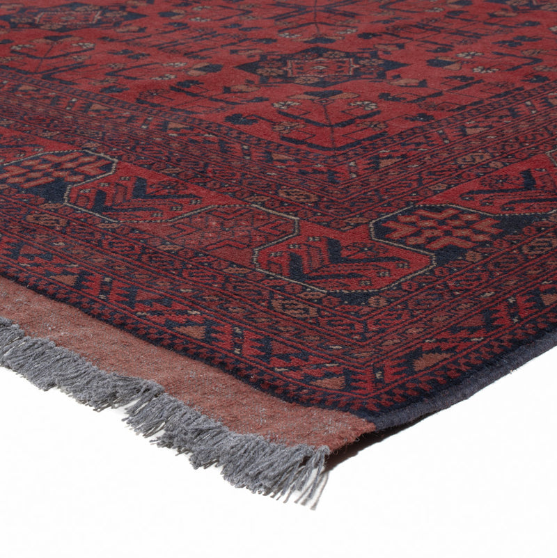 Afghan Rug - Kunduz - 287 x 203 cm - red