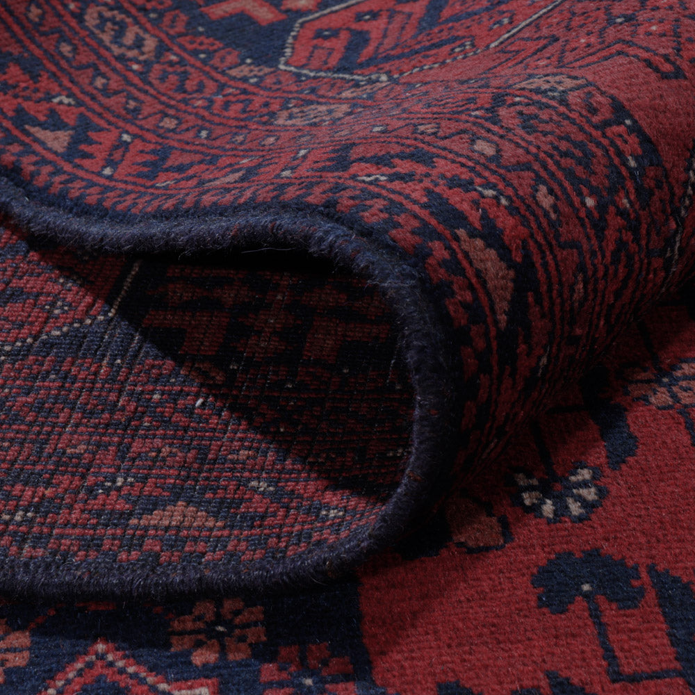 Afghan Rug - Kunduz - 287 x 203 cm - red