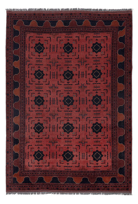 Afghan Rug - Kunduz - 295 x 204 cm - red