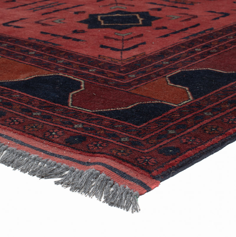 Afghan Rug - Kunduz - 295 x 204 cm - red