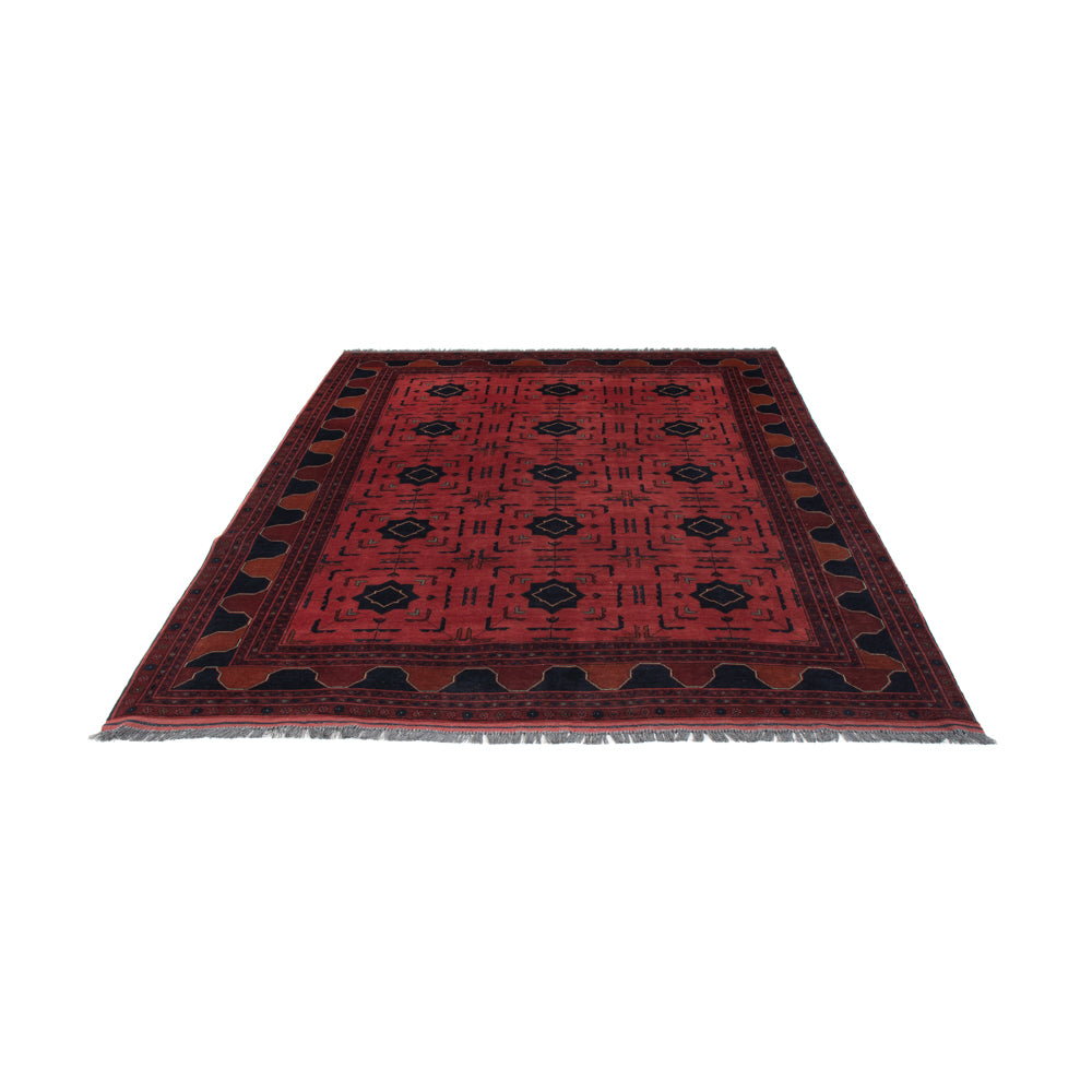 Afghan Rug - Kunduz - 295 x 204 cm - red