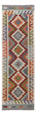 Runner Kelim Rug - Splash - 192 x 60 cm - multicolored