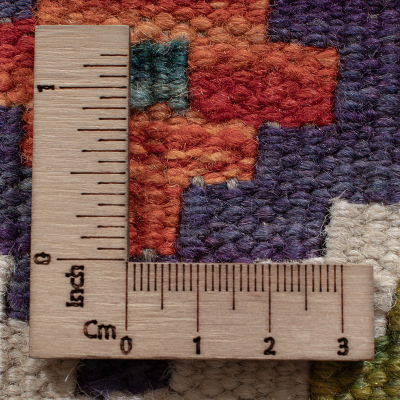 Runner Kelim Rug - Splash - 194 x 59 cm - multicolored