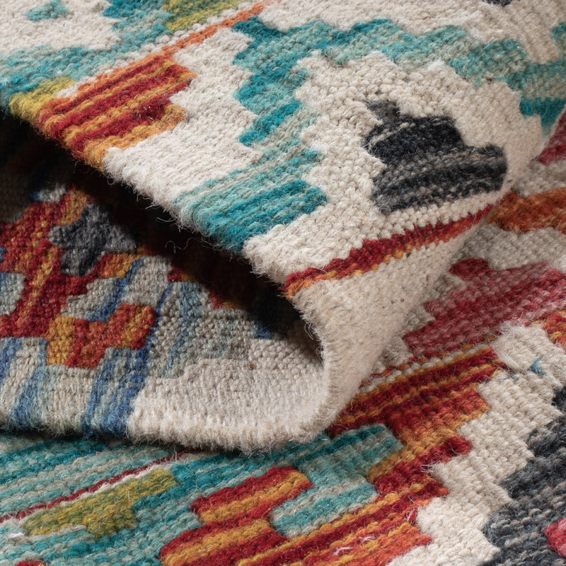 Kilim Maimana Rug 206x60cm - Wool Rug