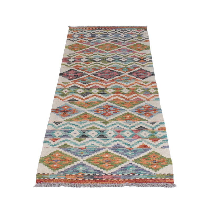 Kilim Maimana Rug 206x60cm - Wool Rug