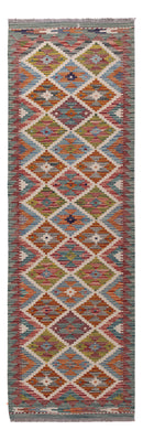 Runner Kelim Rug - Splash - 195 x 60 cm - multicolored