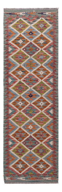 Runner Kelim Rug - Splash - 195 x 60 cm - multicolored