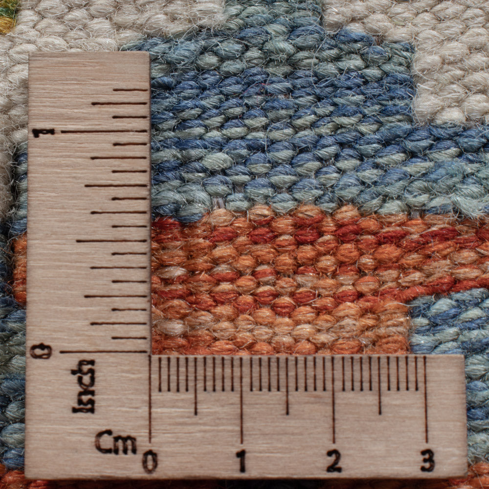 Runner Kelim Rug - Splash - 195 x 60 cm - multicolored