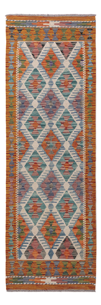 Runner Kelim Rug - Splash - 188 x 62 cm - multicolored