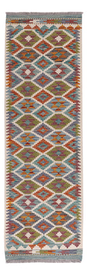 Runner Kelim Rug - Splash - 194 x 62 cm - multicolored