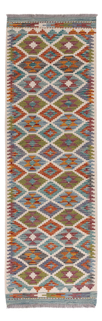 Runner Kelim Rug - Splash - 194 x 62 cm - multicolored