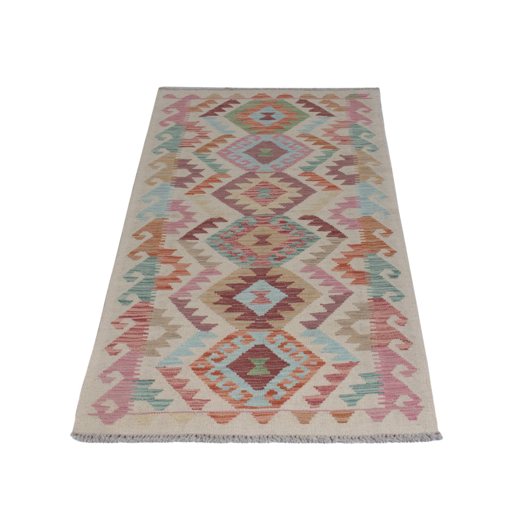 Runner Kelim Rug - Splash - 190 x 70 cm - multicolored