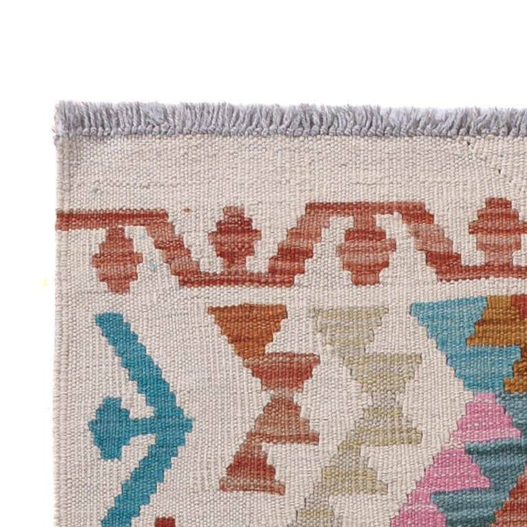 Runner Kelim Rug - Splash - 184 x 67 cm - multicolored