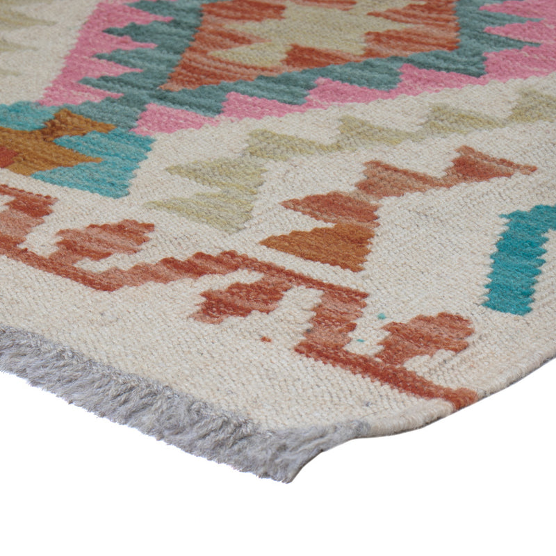 Runner Kelim Rug - Splash - 184 x 67 cm - multicolored