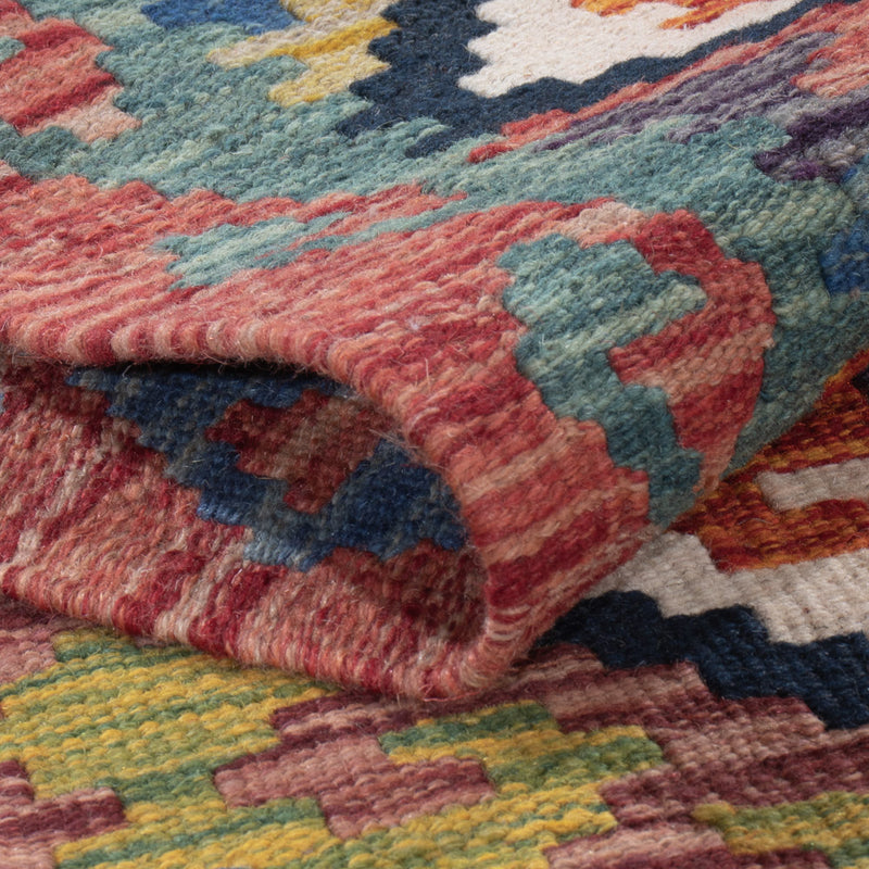 Kilim Maimana Rug 204x84cm - Wool Rug
